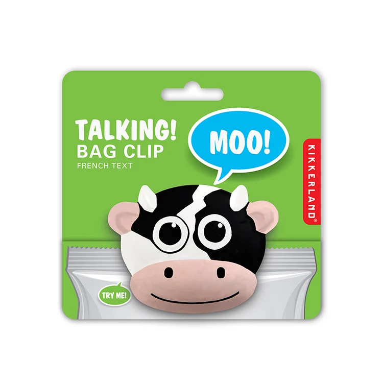 Cow Talking Bag Clip - Image 4