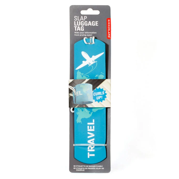 Blue Slap Luggage Tag - Image 3