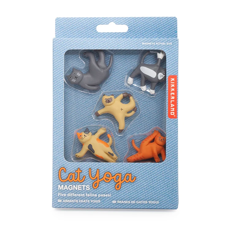 Cat Yoga Magnets - Image 3