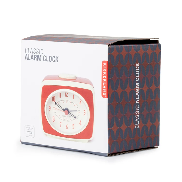 Red Classic Alarm Clock - Image 3