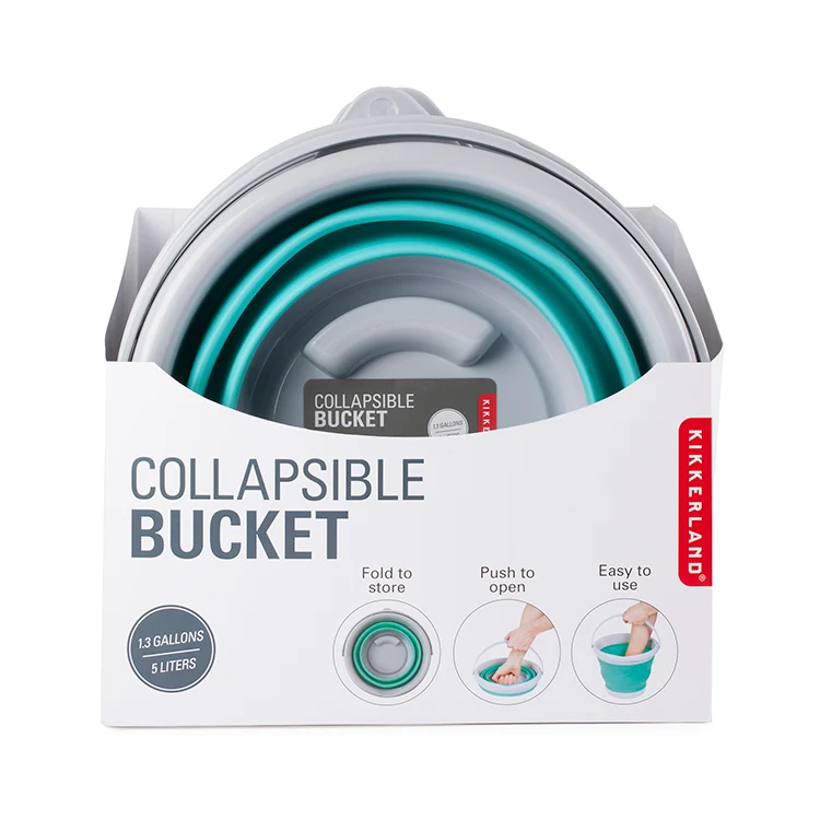 Aqua Collapsible Bucket - Image 3