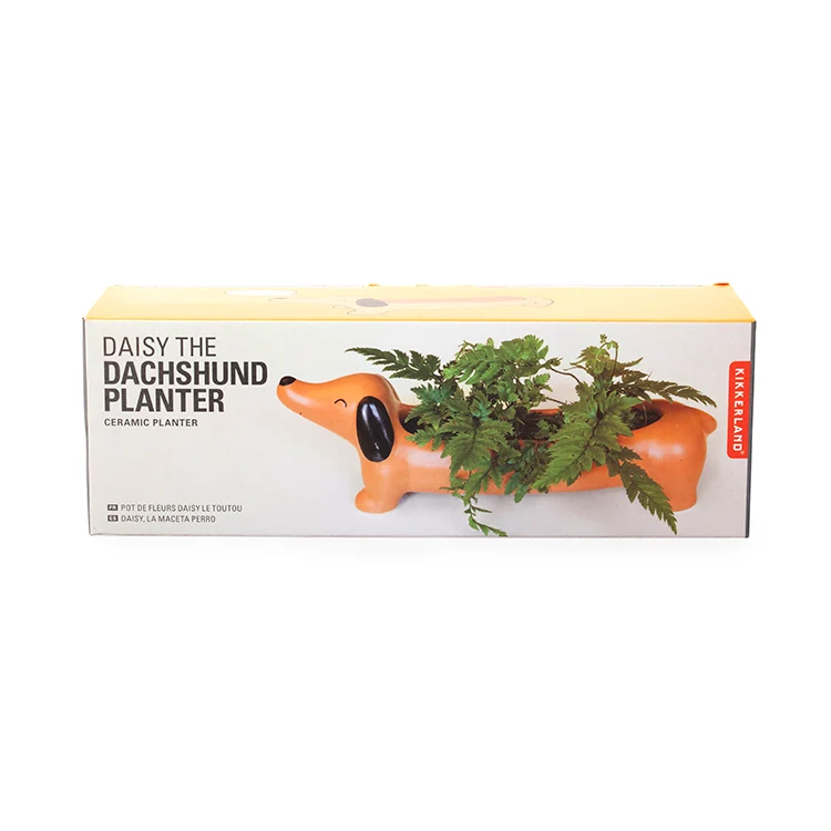 Daisy the Dachshund Planter - Image 3