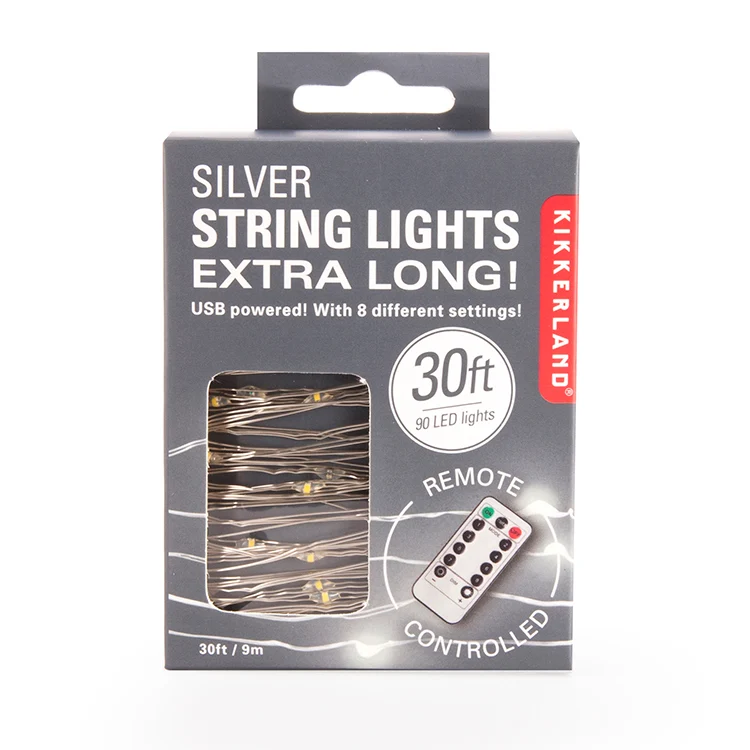 Extra Long! Silver String Lights - Image 3
