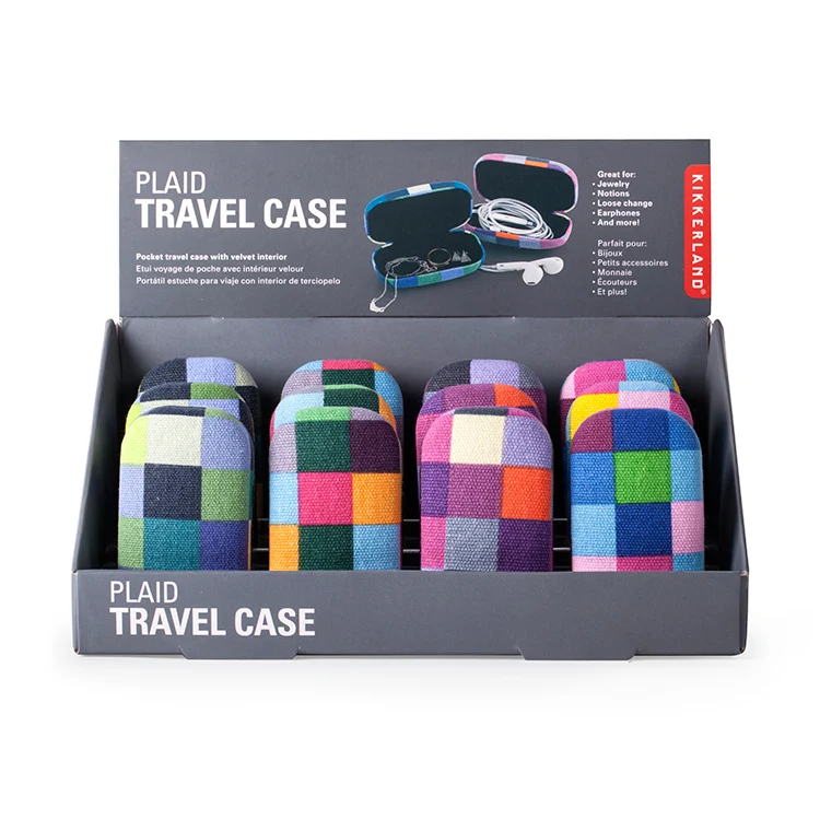 Plaid Travel Case - Image 3