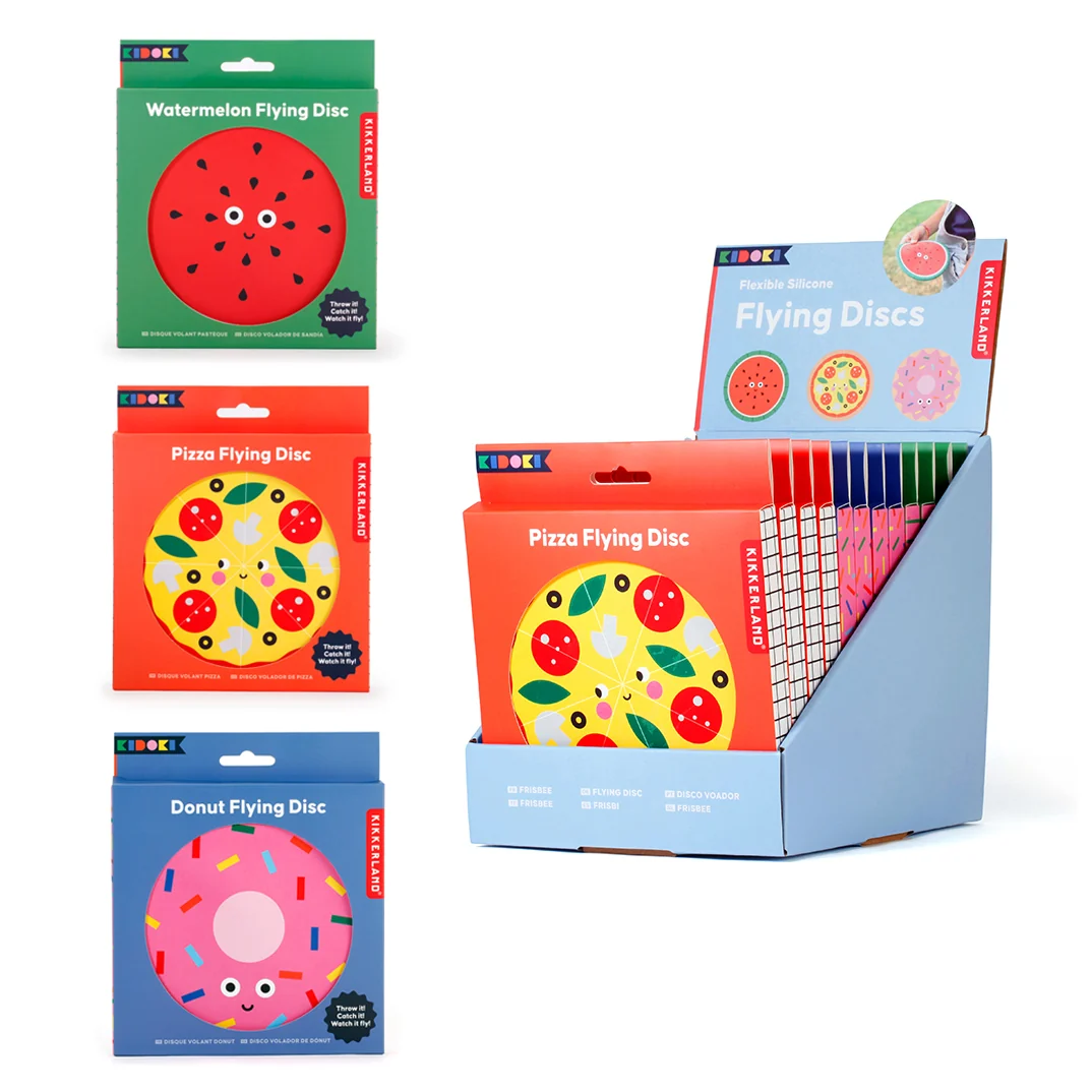 Kidoki Flexible Silicone Flying Discs - Image 3
