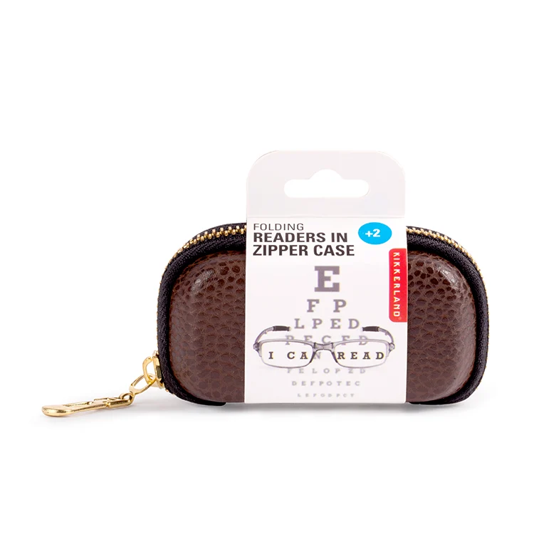 Folding Readers In Zipper Case - Image 3