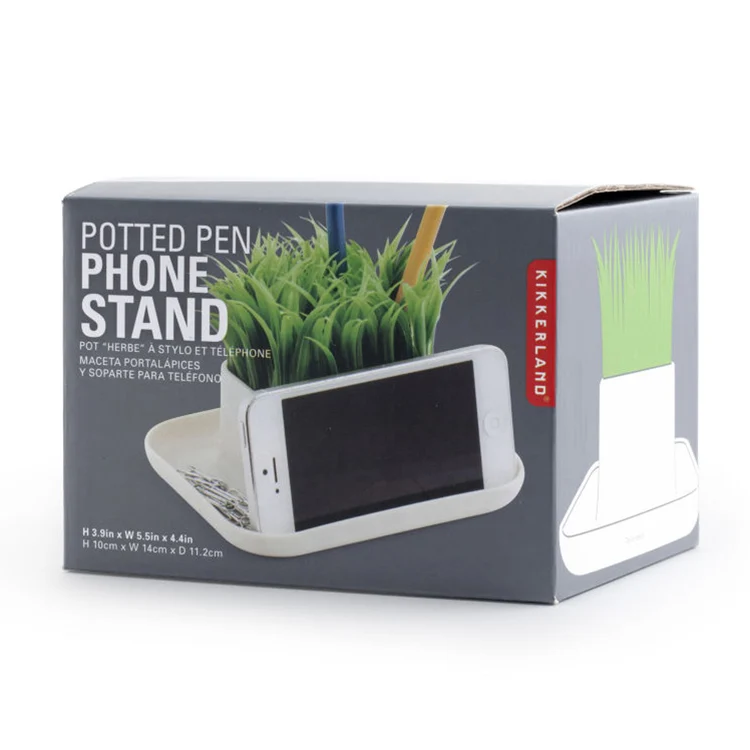 Potted Phone stand and Pen Holder - Image 3