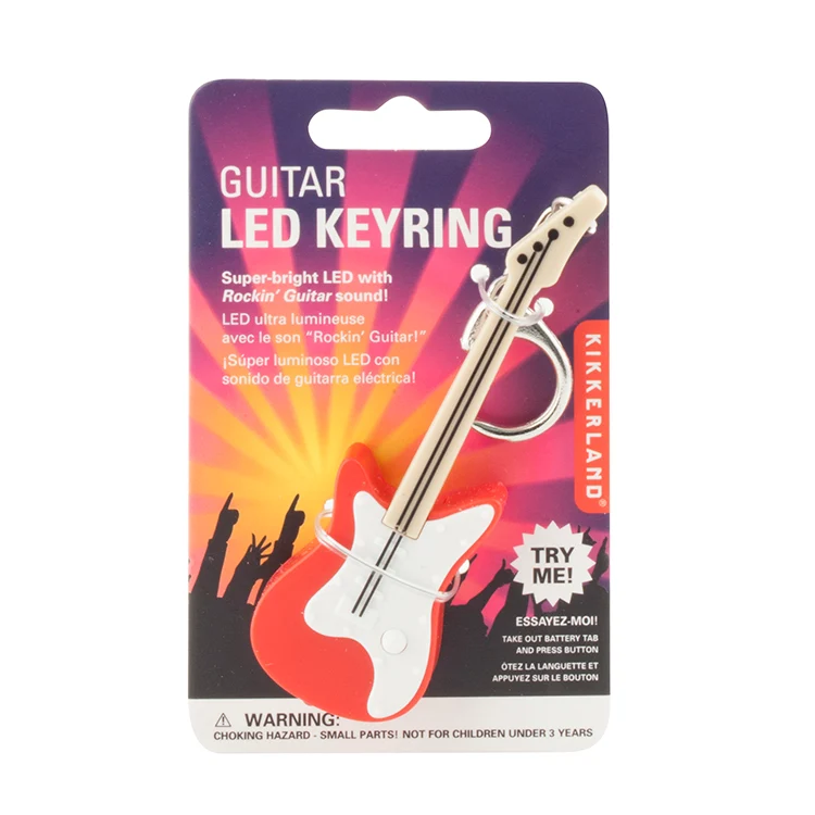 Guitar LED & Sound Keychain - Image 3