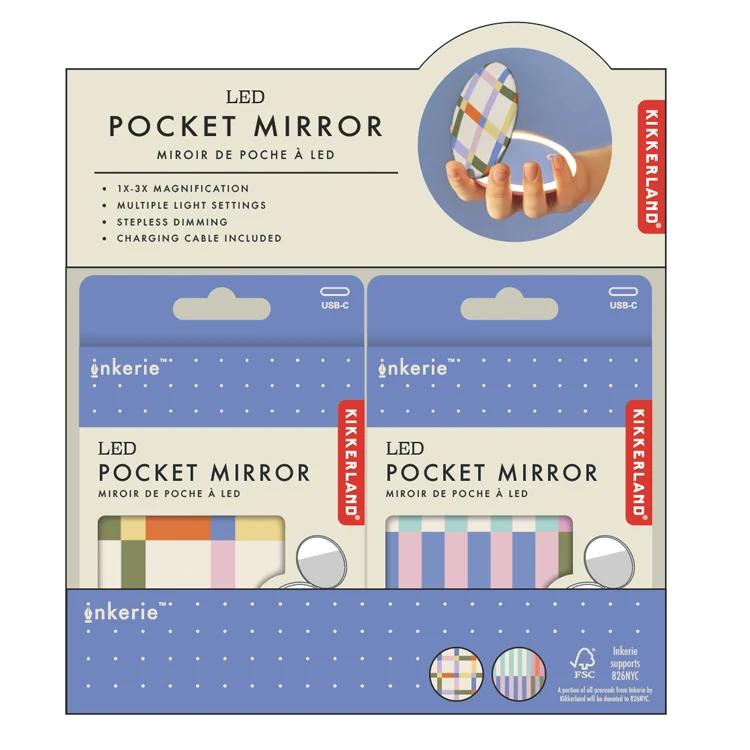 Inkerie Led Pocket Mirror - Image 3