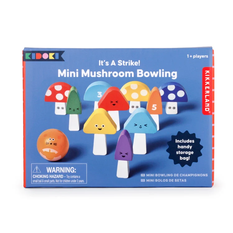 Kidoki It's a Strike! Mini Mushroom Bowling - Image 3