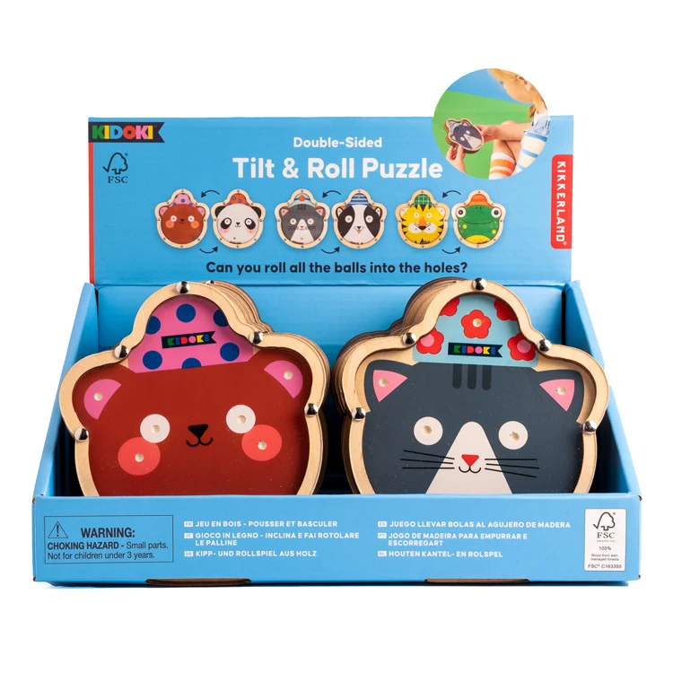 Kidoki Double Sided Tilt & Roll Puzzle - Image 3