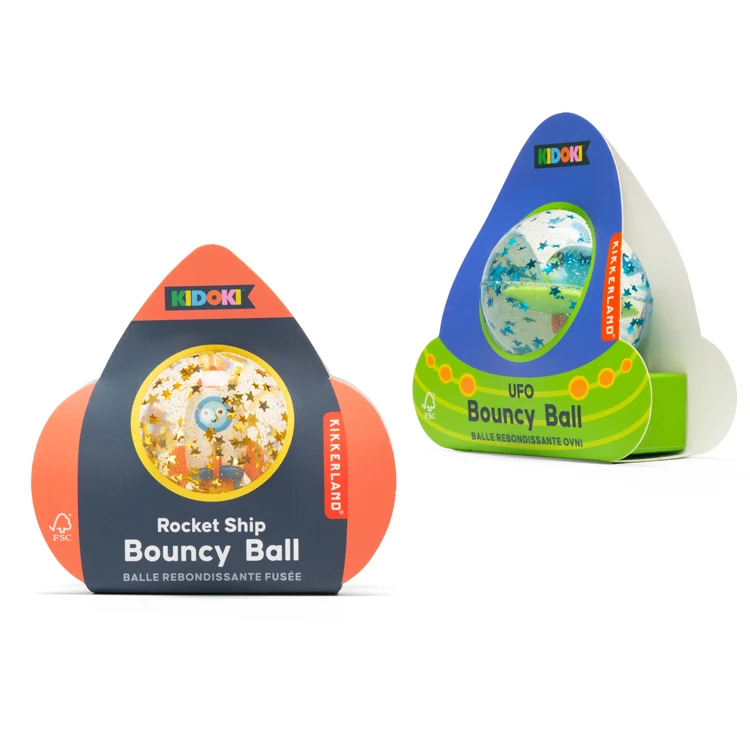 Kidoki Rocket Ship & Ufo Bouncy Balls - Image 4