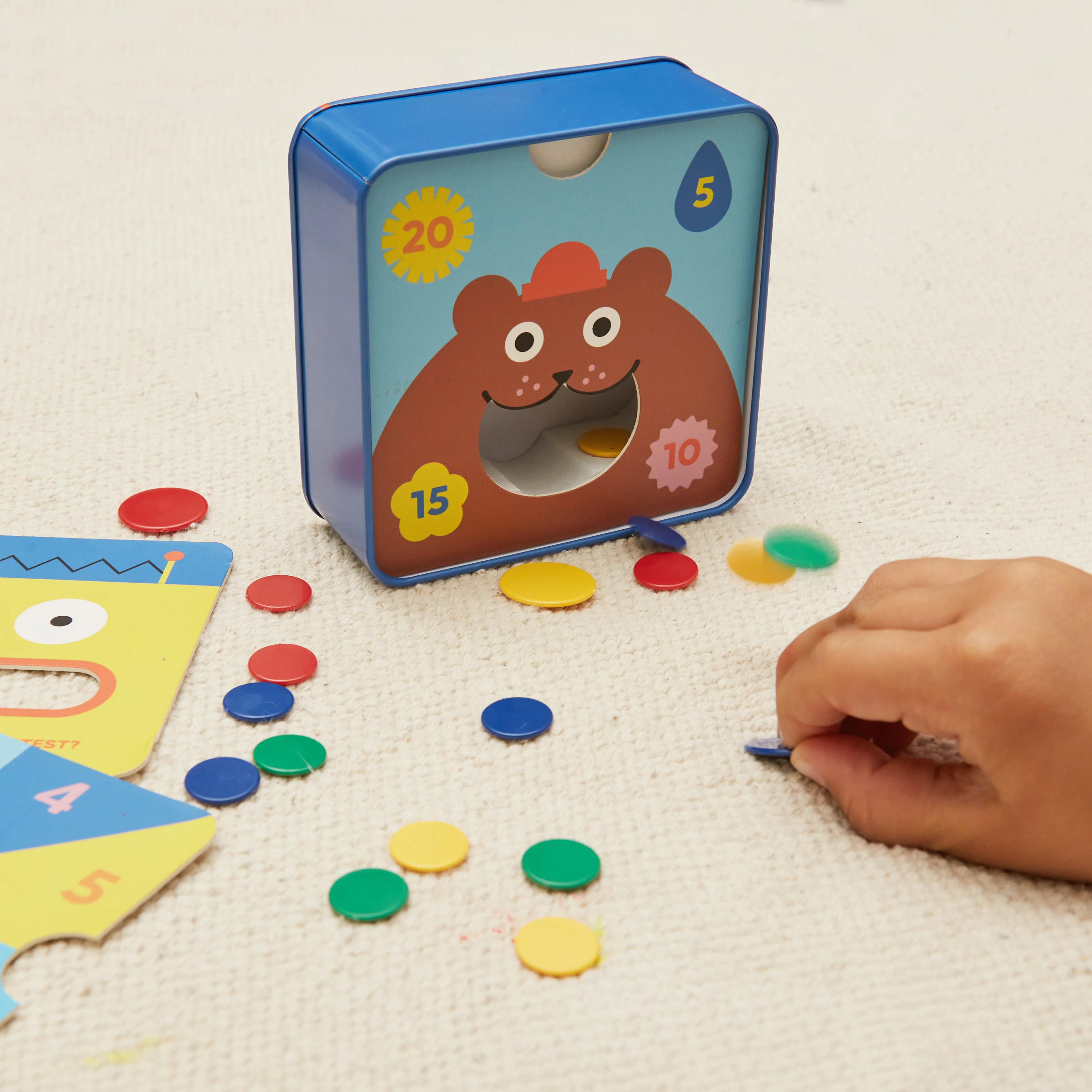 Kidoki On The Go 3 in 1 Tiddlywinks Game - Image 2