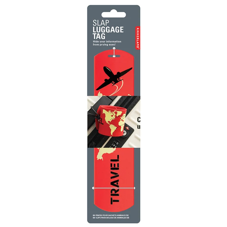 Red Slap Luggage Tag - Image 3