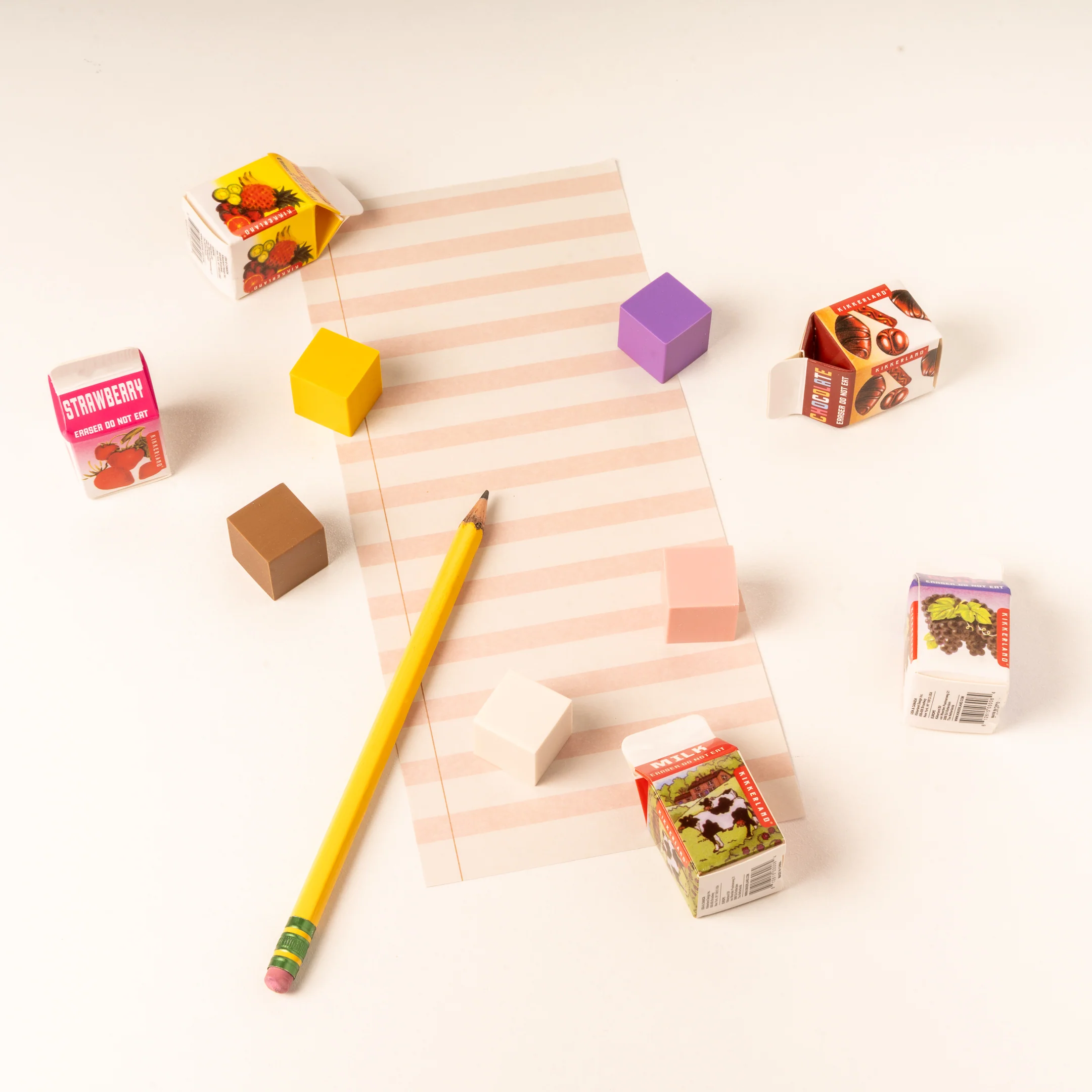 Milk Carton Scented Erasers - Image 3