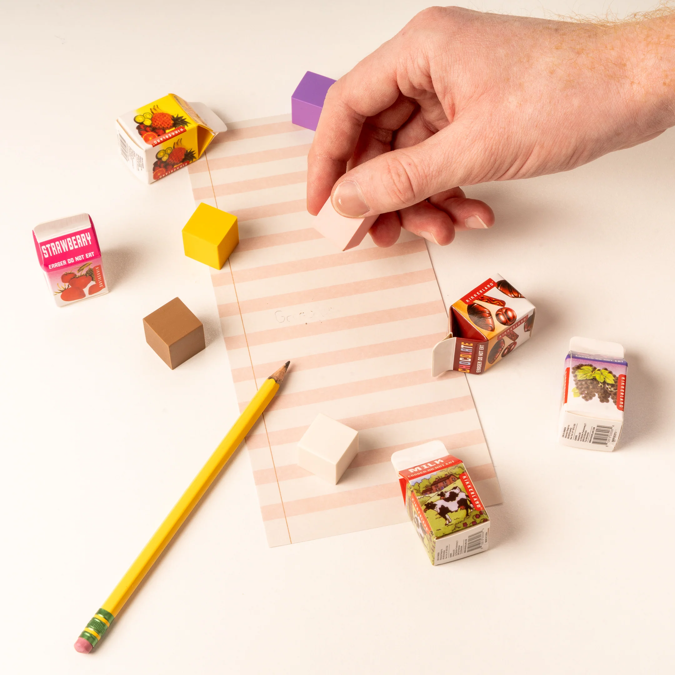 Milk Carton Scented Erasers - Image 9