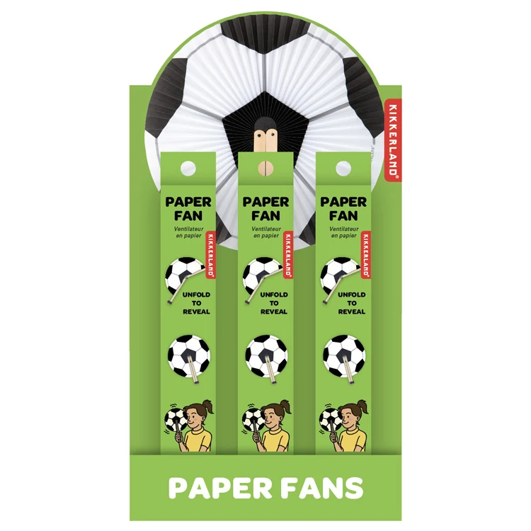 Soccer Paper Fan (football - for Eu) - Image 3
