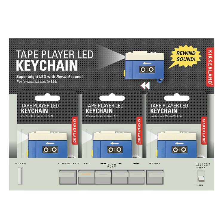 Tape Player Led Keychain - Image 3