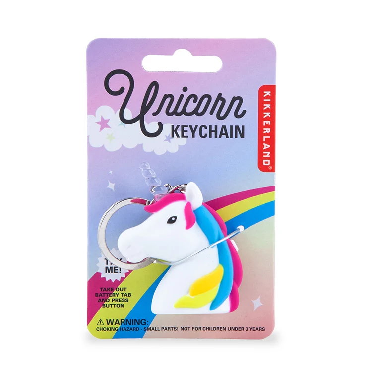 Unicorn LED & Sound Keychain - Image 3