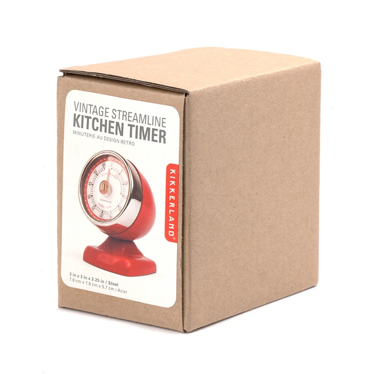 Vintage Streamline Kitchen Timer + Red - Image 3