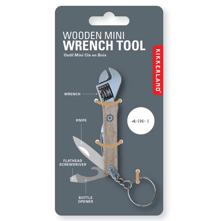 Wooden Mini Wrench Tool - Image 3